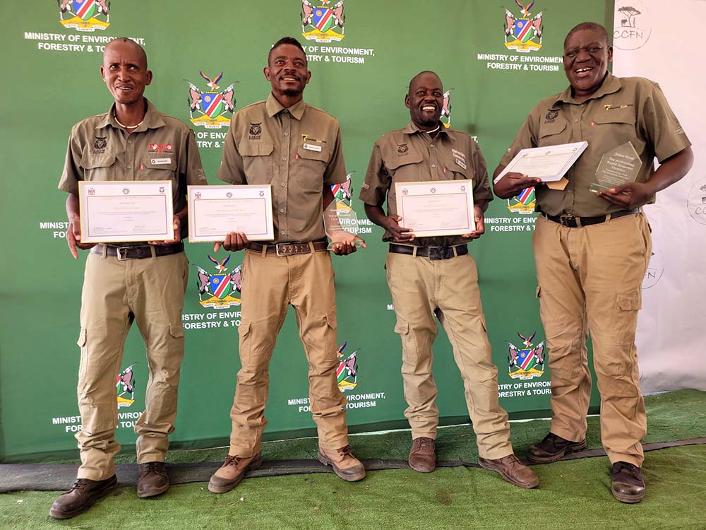 Namibian Lion Trust Lion Guard award winners